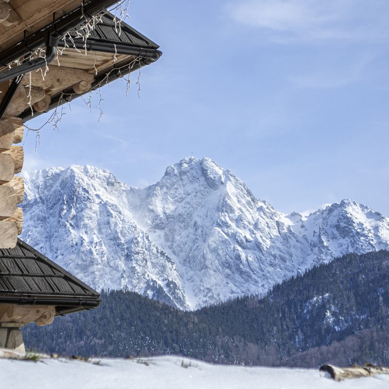 Wierchowa Chata Kościelisko Kasyno dom góralski z widokiem na Tatry 93